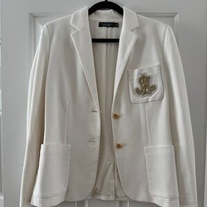 White blazer